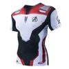 Batman Spiderman Superhero 3d Print Gym Tshirt Men Fitness Tee Tops Compression