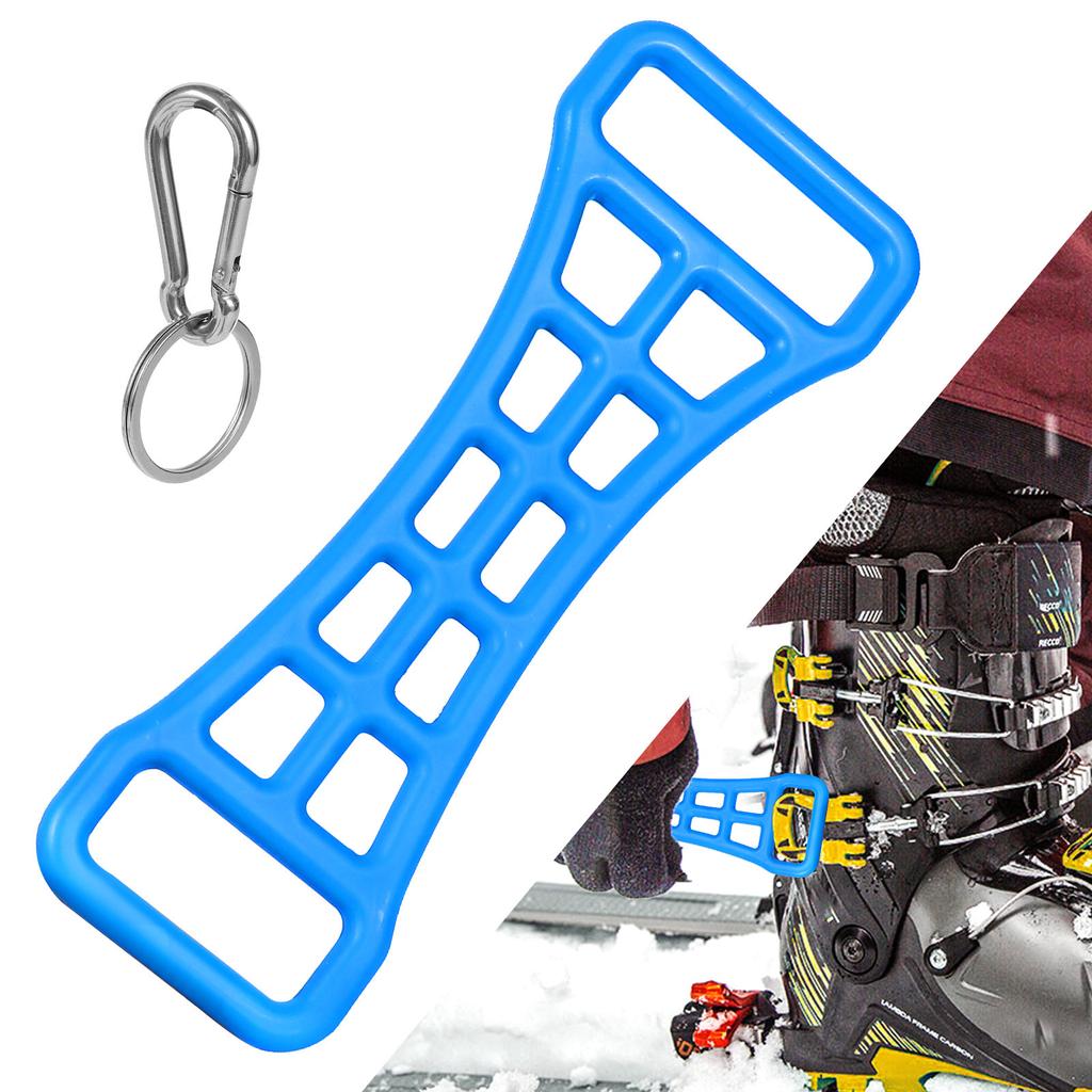 Kasyat Ski Boot Carriers Straps Snowboard Boot Carrier Strap Ski Boot Buckle Lever Tool Multipurpose Tightening Assist Tools