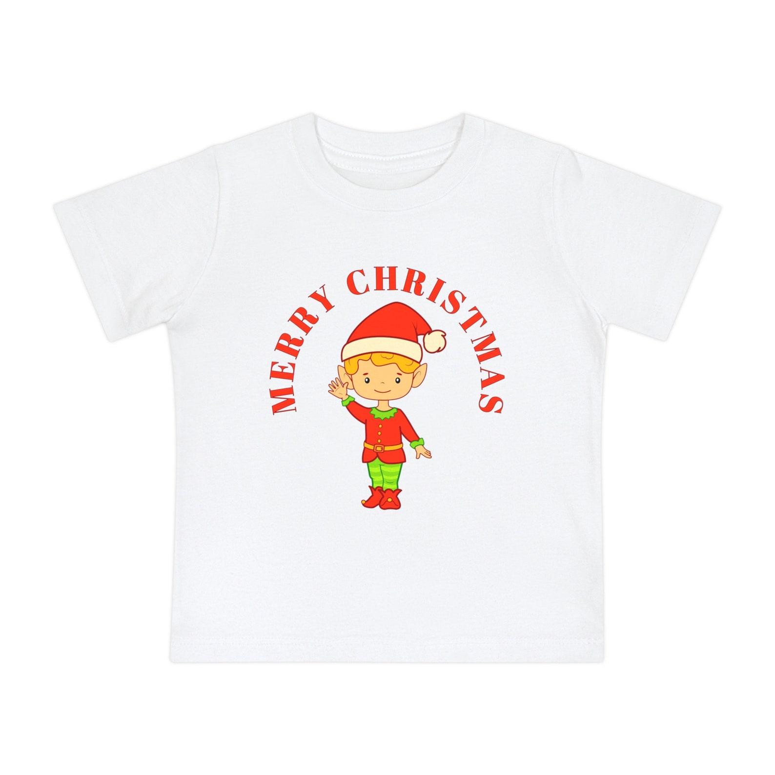 Merry Christmas Baby Short Sleeve T-Shirt L