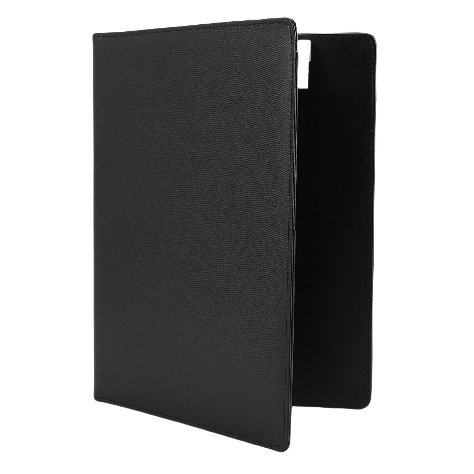 

Portfolio Folder Small Clipboard with Cover Writing Pad Notepad Legal Pad Holder 323x251mm Black