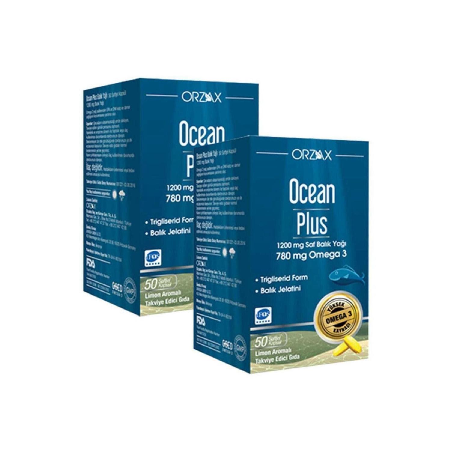 

Plus 1200 Mg Omega3 Fish Oil 50 Capsules 2 Pieces
