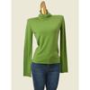Delicate Wool Blend Minimalist Turtleneck Knitting Bottoming Shirt Winter Warm All-Matching Solid Color Pullover