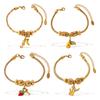 Fashion DIY Diverse Pendant Bracelet Non-fading Gold-plated Light Luxury Bracelet Jewelry