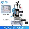 ZONESUN Pneumatische Stanzmaschine Heißpresse Digital Buch Lederbearbeitung Papier Holz Benutzerdefiniertes Logo Prägung Folienzuführer ZS-QS100
