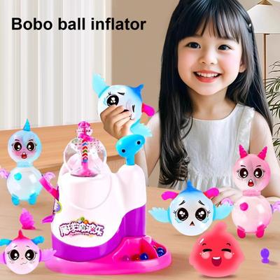 236Pcs/Set DIY Sticky Ball Doll Toy Kit with Ball Inflator 102 Balloons 118