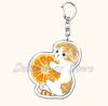 Cute Super Cute Kitten Cartoon Cat Acrylic Keychains Ring Shark for Accessories Bag Pendant Key Chain Jewelry Fans Lovers Gifts