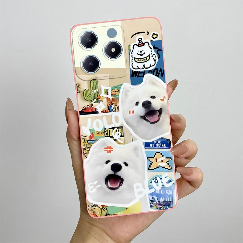 For Realme C63 C61 Narzo N63 Phone Case RealmeC61 RMX3939 Silicon Soft TPU Shockproof Cover Painted Printed Protective Shell Bag
