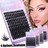 Hot Melt Single Cluster Diy False Eyelashes Simulated Eyelashes 10-16Mm Natural Eyelashes