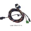 Bluetooth-compatible Car Stereo Audio Harness Cable RCD510 RNS510 Car Stereo Radio Plug Harness with Mic for VW Golf MK5 MK6