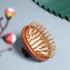 Wooden Hair Brush for Hair Growth Hairbrush Wood Scalp Massager Travel Scalp Massage Brush Air Cushion Hair Brush for Women