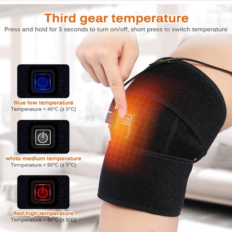 Heating Knee Pads: Thermal Therapy Leg Warmers for Safe Cold Protection for Middle-Aged and Elderly