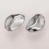 1Pcs Simple Wardrobe Door Drawer Cabinet Bright Silver Handle  Chinese Furniture Single Hole Small Handle