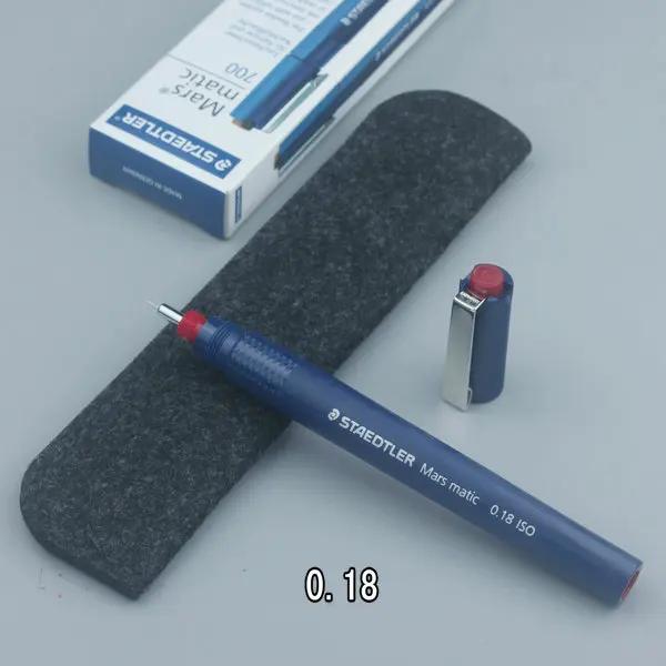 STAEDTLER 700 Precisietekentekenpennen Set 0,1-1,2 mm, Navulbare Inkt, Professionele Kwaliteit voor Vloeiende Inktstroom en Precieze Lijnen