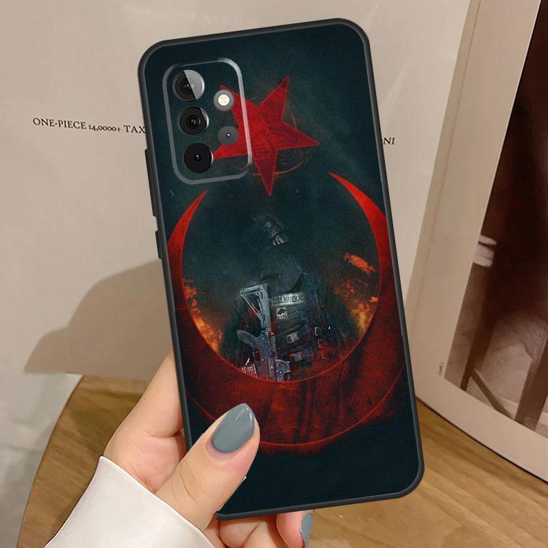 Turkei Turkey Ataturk Flag Case For Samsung Galaxy A33 A53 A13 A54 A34 A14 A56 A36 A16 A06 A12 A32 A52 A35 A17 A15 A55