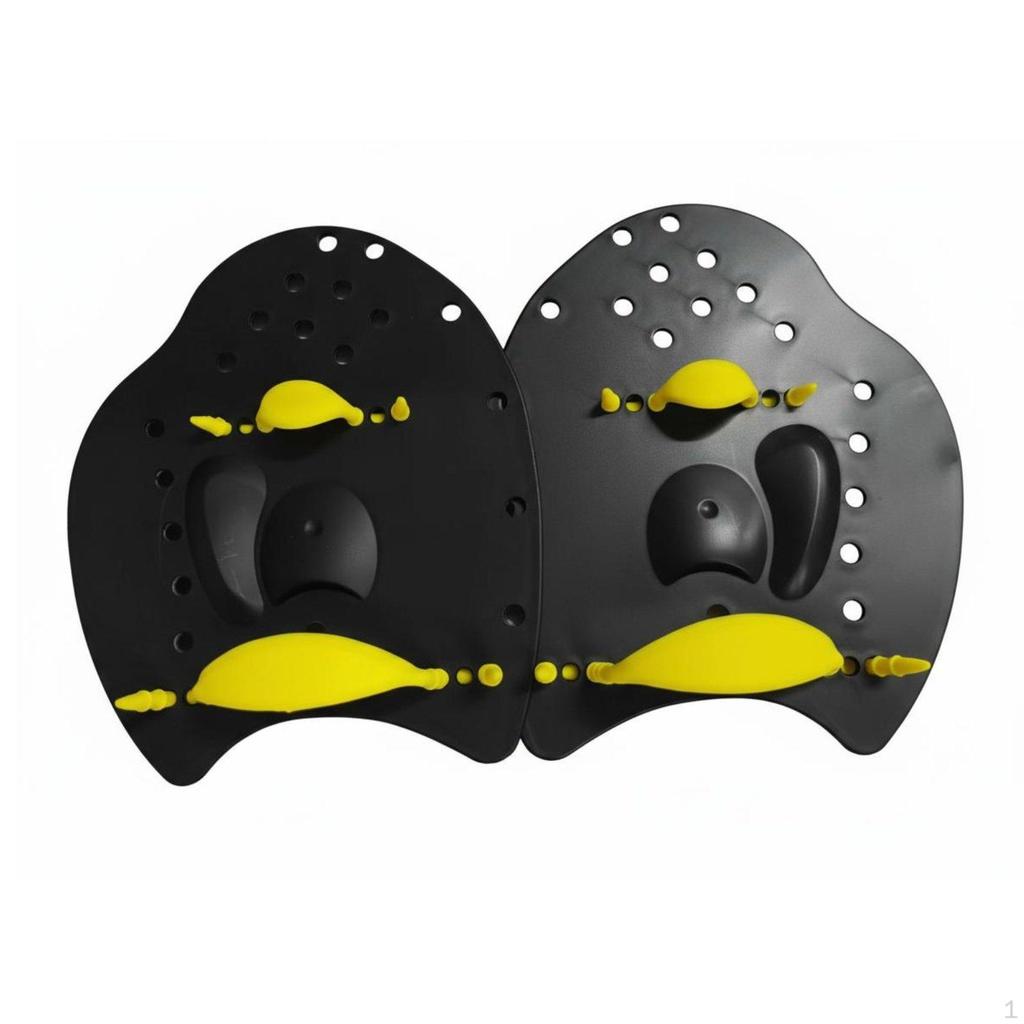 Swimming Hand Paddles Builds Strength Swim Training Hydrodynamic Design Aquatic Gear for