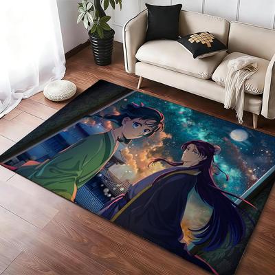 Anime Vaistininkės užrašai Maomao Grindų kilimėlis Jaukus flanelinis minkštas storas neslystantis kilimėlis svetainės, miegamojo, virtuvės dekoravimui Kilimai