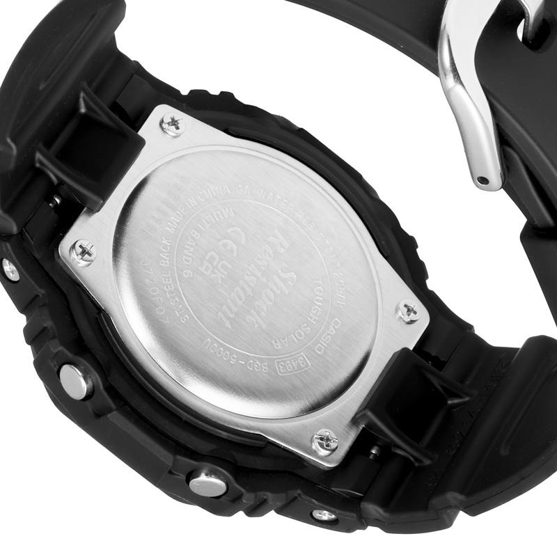 Casio BABY-G Sakura Season Macaron Color Retro Small Square Solar Wave Shockproof Sports Electronics Quartz Movement Resin Strap BGD-5000-1BPRD