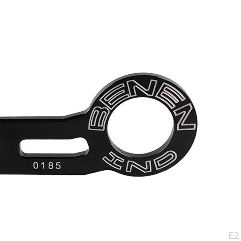 High Strength Rear Tow Towing Hook for Car Auto Trailer Black