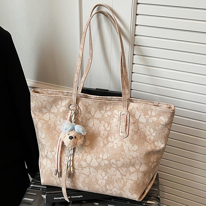 Tote Bag A Stylish Large Summer Bag Single-shoulder Bag A Fashionable Large-capacity Underarm Bag for Women's Commuting