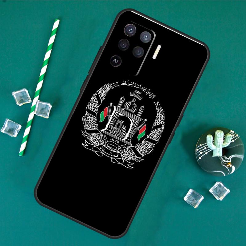 Afghanistan Flag Case For Oppo A60 A40 A80 A16 A76 A96 A18 A38 A58 A78 A98 A91 A15 A17 A74 A94 A54 A57S Cover