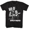 Step Brothers Best Friends Quote Black Adult T-Shirt