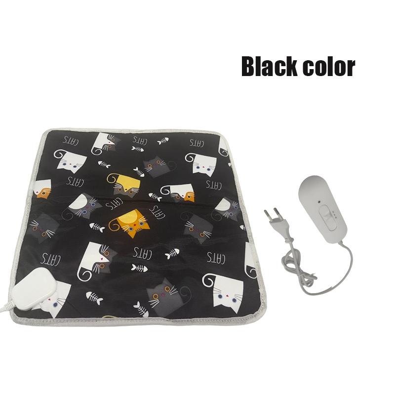 

Зимнее одеяло с подогревом для питомцев, Температура, Теплый матрас для кошек и собак, Внутренняя грелка, Принадлежности для питомцев, Грелка USB чёрный