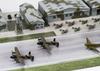 Pit Road SPS Series World War II Royal Air Force Base Airfield Scene Paper Base x 180 2 Plastic Model Kit SPS10 1/700 (280 mm, Sheets)