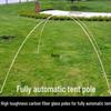 Fully Automatic Fiberglass Tent Poles for Single, Double, or 3-4 Person Tents - Outdoor Accessories