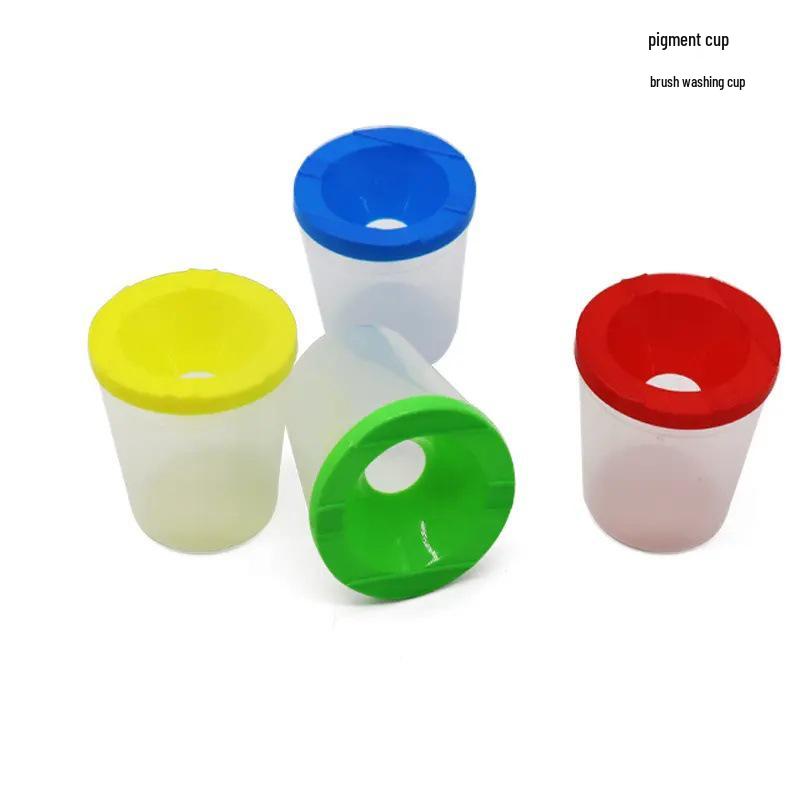Children's Painting Brush Cleaning Palette Cup for Gouache and Watercolors