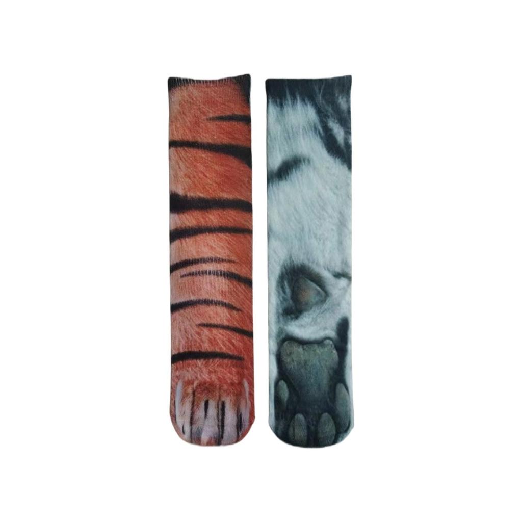 Children's Animal Socks Digital Printing Simulation Socks Fun And Funny