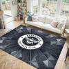 Brentford Football Design Crystal Velvet Carpet Cozy Non?Slip Printed Rug For Bedroom Living Room Entrance