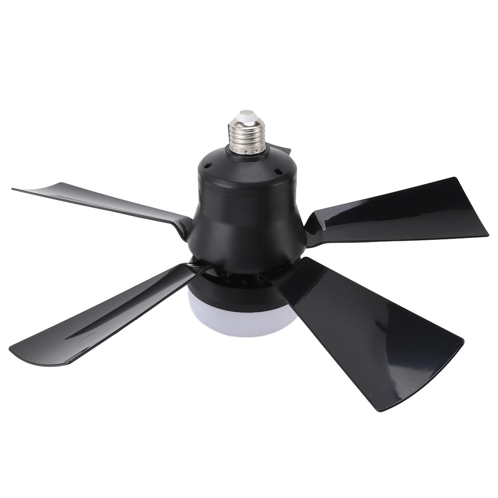 

15.7in Screw Ceiling Fans Light with Remote E26 Base Dimmable Ceiling Fans with Lights for Garage Bathroom Bedroom Kitchen