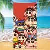 Extra Large Kids Quick Dry Bath Towel Cartoon Character Digital Print Double Sided Flannel Microfiber Beach Towel