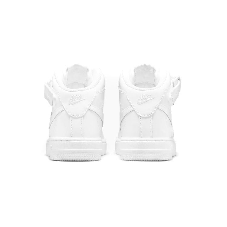 Nike Force 1 Mid LE PS Triple White Barnesko DH2934-111