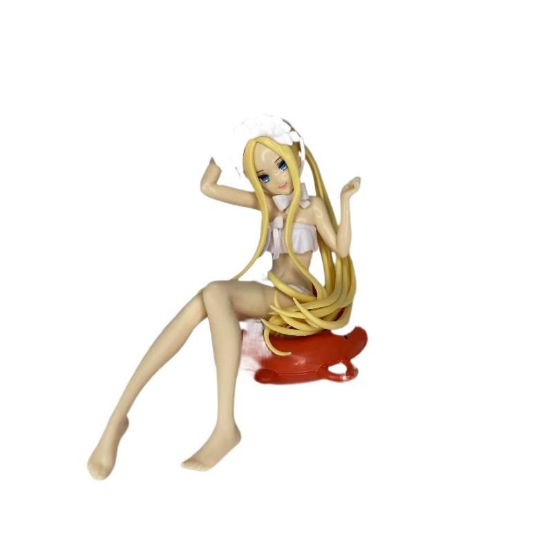 Swimming ring Abigail figure swimming ring swimsuit scene two-dimensional beautiful girl scene desktop chassis car ornament