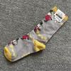 Mid-Calf Cartoon Cotton Socks — All-Season Style