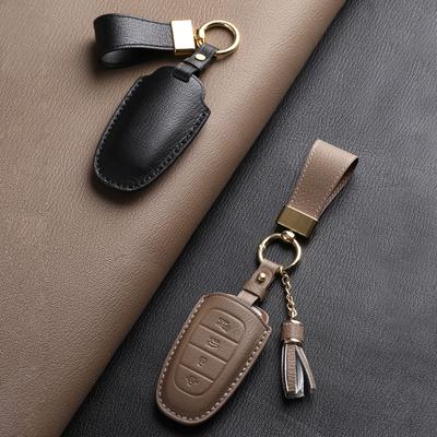 Suitable For Modern Car Key Cover Handmade High-Grade Leather Key Protective Cover Bag Automotive Supplies