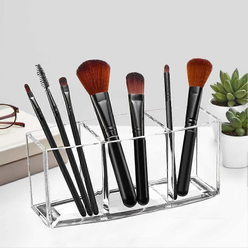 Acrylic Makeup Brush Organizer Holder Clear Cosmetic Brushes