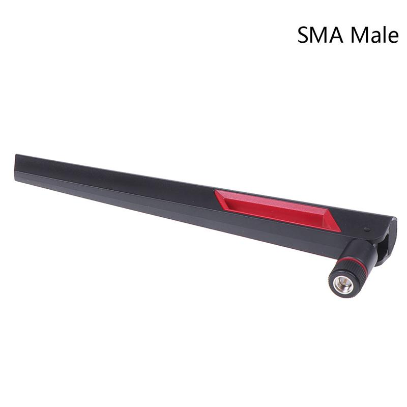 1Pc 2.4G/5.8G 10Dbi Dual Band Wifi Antenna Rp-Sma Universal Antenna Amplifier