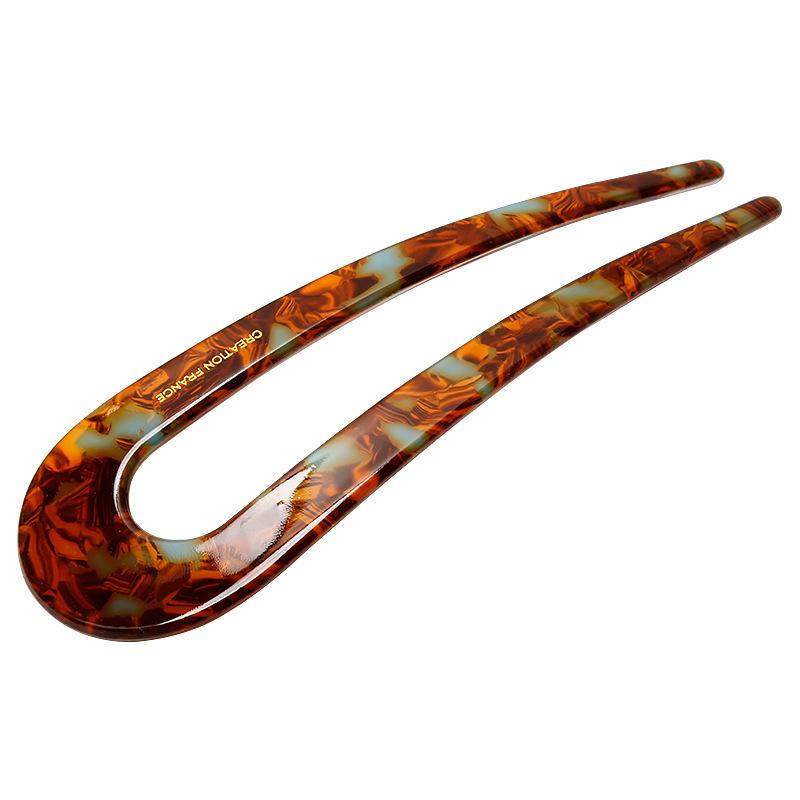Chinese Style U-Shaped Hairpin for Women - Elegant Bun Styling and Securing Accessory