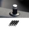 For BMW X5 X6 F15 2014-18 Real Carbon Fiber Inner Door Bolt Lock Down Cover Trim