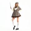 Halloween Adult Costume Parent-Child Costume Detective Holmes Costume British College Student Dress