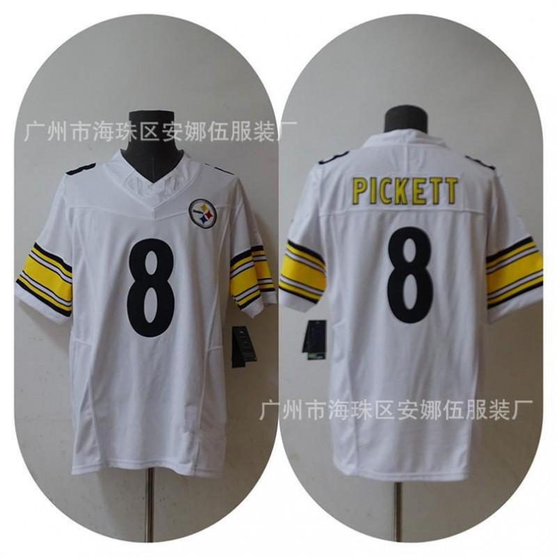 Pittsburgh Steelers NFL Football Jersey Mens Cotton Blend Embroidered Team Uniform Fan Wear