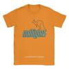 Matildas Kangaroo Hollow T-Shirt for Men Football Vintage 100% Cotton Tees Crewneck Short Sleeve T Shirt Graphic Tops
