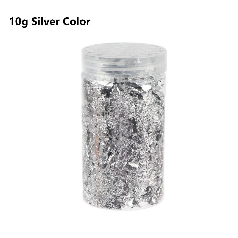 Crafting Gold Foil Flakes 2/5/10g for Nail Art Metallic Additions for Artistic Projects
