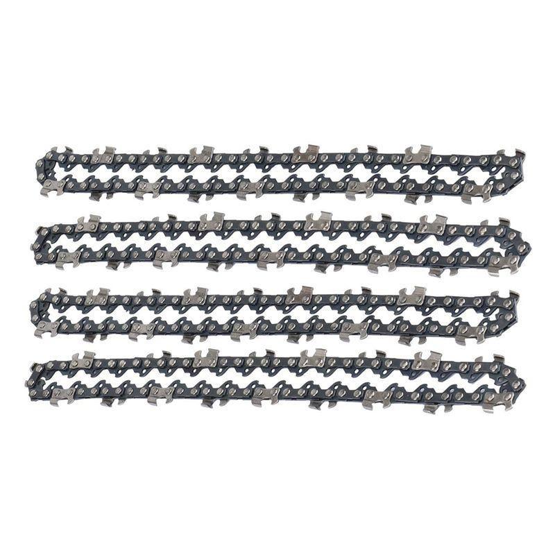 

ABUL-4Pcs Mini Chainsaw Chain Guide Saw Chain 1/4 LP Pitch, 37 Sections For Electric Portable Handheld Chain Saw