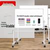 Mobiel Dubbelzijdig Magnetisch Whiteboard & Krijtbord met Standaard - Ideaal voor Thuis, Kantoor of Klaslokaal