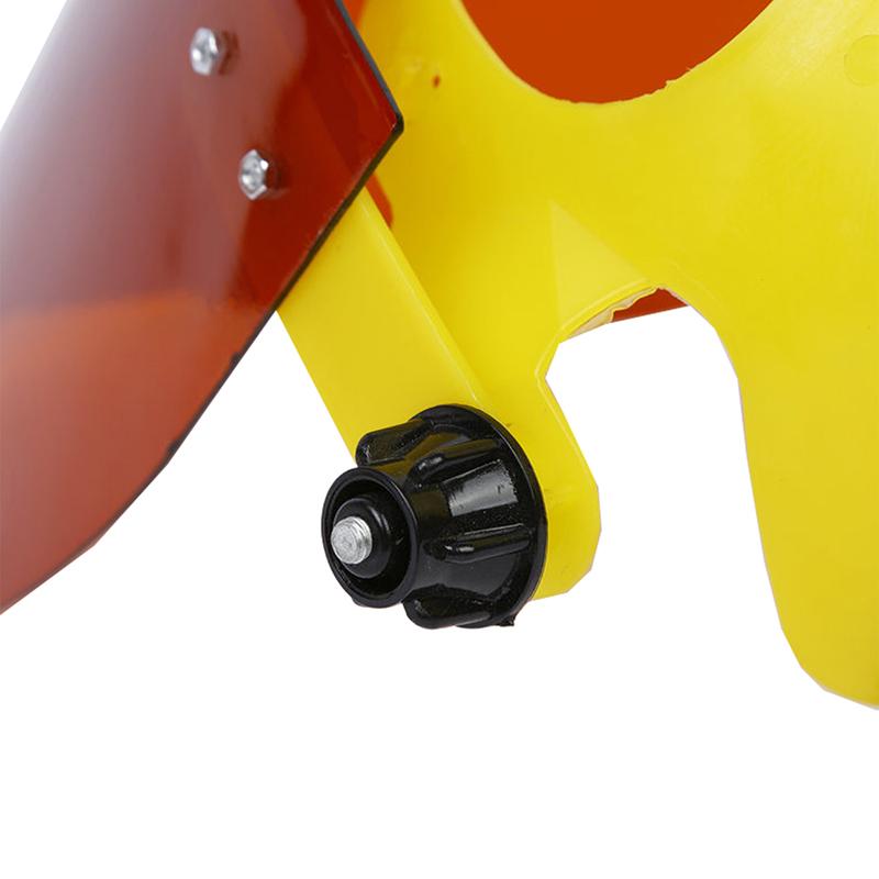 1Pc Auto Darkening Anti Splash Safety Shield Visor Pc Plastic Portable Protective Welder Face Cover Welding Helmet