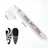 White Nail Art Pens Quick Dry, 1 PCS Nail Polish Pens, Nail Art Markers, Acrylic Paint Pens, Nail Pencil, DIY Drawing Painting Liner Pen, Nail Design