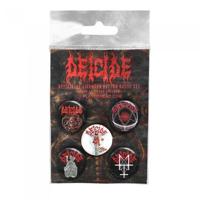 Deicide Badge Set (Pack of 5)